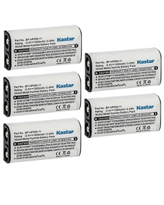 Kastar 5-Pack 2.4V 1000mAh Ni-MH Battery Replacement for Sony BP-HP800-11 Battery, Sony MDR-RF995 MDR-RF995RK Wireless Headset