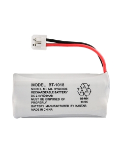 Kastar 1-PACK BT1018 Cordless Phone Battery for Uniden BT-1011 BT-1018 BT-6010 BT-184342 BT-28433 BT-18433 BT-284342 BT-8000 BT-8001 BT-8300 CS6219 CS6229 DS6111, DECT3080 DECT3080-2 DECT4086 DECT4096