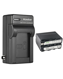Kastar 1-Pack Battery and AC Wall Charger Replacement for Sony DCR-TR7100 DCR-TR8000 DCR-TR8100 DCR-TRU47 DCR-TRV103 DCR-TRV110 DCR-TRV120 DCR-TRV125 DCR-TRV130 DCR-TRV203 DCR-TRV210 DCR-TRV220