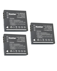 Kastar 3-Pack DMW-BCE10 / CGA-S008 Battery Replacement for Panasonic Lumix DMC-FX35 DMC-FX35A DMC-FX35EG-A DMC-FX35EG-K DMC-FX35EG-N DMC-FX35EG-S DMC-FX35EG-W DMC-FX35K DMC-FX35S Camera