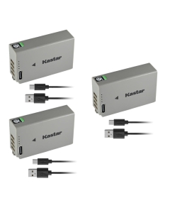 Kastar 3-Pack EN-EL20D Type-C Rechargeable Battery Replacement for Nikon EN-EL20 EN-EL20a, Coolpix P950, Coolpix P1000, Coolpix P1100, Coolpix A, 1 AW1, 1 J1, 1 J2, 1 J3, 1 S1, 1 V3, DL24-500