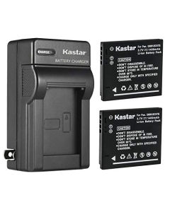 Kastar 2-Pack Battery and AC Wall Charger Replacement for Panasonic DMW-BCK7 DMW-BCK7E DMW-BCK7GK DMW-BCK7PP ACD-341, NCA-YN101F NCA-YN101G NCA-YN101H NCA-YN101J Battery, DE-A92 DE-A91 DE-A91B Charger