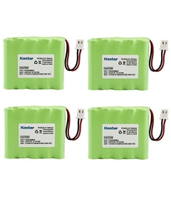 Kastar 4-Pack Ni-MH Battery 6.0V 1000mAh Replacement for Eton FR1000, Video Link Radio 1000, Emergency Radio Battery, Eton FRS/GMRS Combination