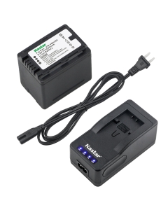 Kastar LED Super Fast Charger & Battery Replacement for Panasonic VW-VBK360 HC-V700 HDC-HS60 HS80 SD40 SD60 SD80 SD90 SDX1H TM40 TM41 TM55 TM80 TM90 SDR-H100 H101 H85 S50 S70 S71 SDR-T50 T70 T71 T76