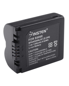 SD-CGAS006 Replacement for Panasonic CGA-S006E, 7.4Volt 1000mAh