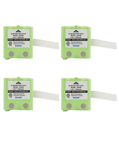 Kastar 4-Pack Battery Replacement for Midland G223 G225 G226 G227 G300 G300M G500 GXT200 GXT250 GXT255, TLKR-T3 TLKR-T4 TLKR-T5 TLKR-T6 TLKR-T7 TLKR-T8 XTR446 IXNN4002A, Switel WTF732