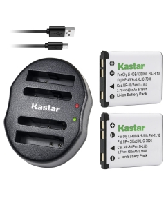 Kastar Battery (X2) & Dual USB Charger for Cas NP-80 & Exilim EX-G1 EX-H5 EX-H50 EX-JE10 EX-N1 EX-N5 EX-N10 EX-N20 EX-S8 EX-S9 EX-Z1 Z2 EX-Z16 Z28 Z37 Z88 EX-Z370 EX-ZS6 EX-ZS50 ZS150 QV-R70 R200…