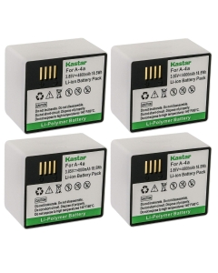 Kastar 4-Pack Battery Replacement for Arlo A-4, Arlo A-4a, Arlo VMC4040, Arlo 308-10069-01 Battery, Arlo Ultra, Arlo Ultra Plus, Arlo Ultra 2, Arlo Ultra 4K UHD, Arlo Pro 3, Arlo Pro 4 Security Camera