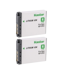 Kastar Battery (2-Pack) for Sony NP-FR1, NPFR1, BC-TR1, TRN, TRN-U and Sony Cyber-Shot DSC-F88, DSC-G1, DSC-P100, DSC-P100/LJ, DSC-P100/R, DSC-P120, DSCP150, DSC-P200, DSC-T30, DSC-T50, DSC-V3 Cameras