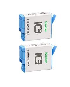 Kastar Rechargeable Lithium-ion Battery 3.85V 1900mAh Replacement for GoPro ADBAT-001 Battery, GoPro Hero10, GoPro Hero 10 Hero10 Black Edition, Go Pro 10 Edititon Action Camera (2-Pack)