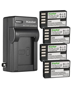 Kastar 4-Pack Battery and AC Wall Charger Replacement for Pentax D-Li109 Battery, Pentax D-BC109 Charger, Pentax K-R KR, K-30 K30, K-50 K50, K-70 K70, K-500 K500, K-S1 KS1, K-S2 KS2, KP, KF Camera