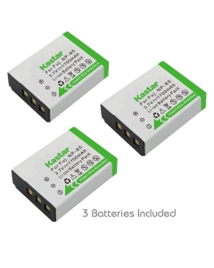 Kastar Battery (3-Pack) for Fujifilm NP-85, BC-85, BC-85A Work with Fujifilm FinePix S1, FinePix SL240, FinePix SL260, FinePix SL280, FinePix SL300, FinePix SL305, FinePix SL1000 Cameras