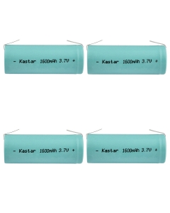Kastar 4 Pcs Li-ion Battery Replacement for Philip Norelco HQ8894 Sensotec Shaver 8892XL 8894XL 8895XL 9160XL 9170XL 9190XL 9195XL 9170XLCC HQ9190CC HQ9140 SmartTouch XL Shaver HQ9170 HQ9160 HQ9100