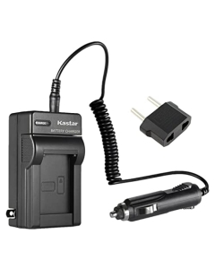 Kastar Travel Charger Kit Replacement for Panasonic CGA-DU14 CGA-DU21 NV-GS500 GS508 MX500 PV-GS400 GS500 SDR-H280 VDR-M70 M74 M75 M95 M250 Hitachi DZ-BP21SJ DZ-BP14S DZ-BP14SW
