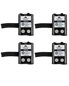 Kastar 4-Pack BT-1028 Battery Compatible with Uniden BT-1028 58037235E Battery, Uniden GMR3040-3CK GMR3040-2CK GMR2638-2CK 2-Way Walkie-Talkie