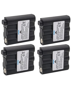 Kastar 4-Pack Two Way Radio Battery Replacement for Midland BATT-5RX BATT5RX AVP-17 AVP17 GXT800 GXT808 GXT850 GXT860 GXT881 GXT895 GXT900 GXT950 GXT991 GXT1000 GXT1030 GXT1050 GXT1091 T290 T295 XT511