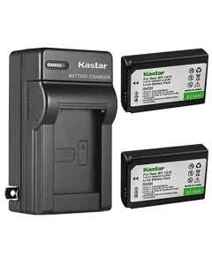 Kastar 2-Pack Battery and AC Wall Charger Replacement for Samsung BP1310 BP-1310 BP-1310EP, ED-BP1310 EDBP1310 Battery, Samsung BC1310 BC-1310 Charger, Samsung NX5, NX10, NX11, NX20, NX100 Cameras