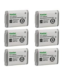 Kastar 6-Pack HHR-P103 Battery Replacement for SJB4142 5808 5858 5871 81002 81003 UNIDEN 5850 MURAPHONE HHRP103 Again & Again STB 103 STB103 Ativa D5702 D5772 D-5702 D-5772