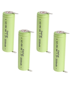 Kastar 4-Pack 1.2V 2200MAh Ni-MH Battery Compatible with HQ483/B HQ487/B HQ6849 HS350 HS355 HS600 T2000 T3000 T600 T6000 T660 T700 T7000 T7500 T760 T765 T770 T800 T860 T870 T900 T960 T970