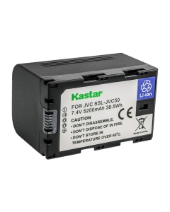 Kastar 1-Pack Battery Replacement for JVC SSL-JVC50, SSL-JVC70, SSL-JVC75, BN-S8I50 Battery, JVC GY-HM600EC, GY-HM620U, GY-HM650, GY-HM650U, GY-HM650SC, GY-HM660U, GY-HM660SC Cameras and DT-X Monitors