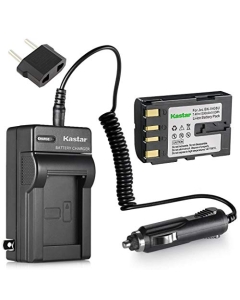 Battery and Charger for JVC BN-V408, BN-V408U, BN-V416, BN-V416U Li-ion Rechargeable Battery Pack