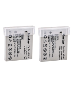 Kastar NB-4L Battery 2-Pack Replacement for Canon PowerShot SD30, SD40, SD200, SD300, SD400 SD430 SD450, SD600 SD630, SD750 SD780, SD940 SD960, SD1000 SD1100 SD1400, TX1, ELPH 100 300 310 331 VIXIA