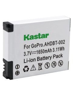 Kastar AHDBT-002 Battery (1-Pack) Replacement for GoPro AHDBT-001, AHDBT-002, GoPro HD HERO1, HERO2, GoPro Original HD Hero Cameras