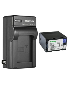 Kastar 1-Pack Battery and AC Wall Charger Replacement for JVC SSL-JVC50, SSLJVC50, JVC50, SSL-JVC70, SSLJVC70, JVC70, SSL-JVC75, SSLJVC75, JVC75, BN-S8I50, BNS8I50 Battery