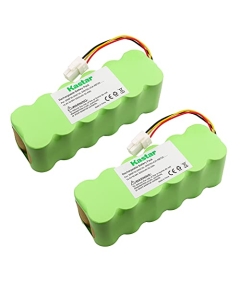 Kastar 2-Pack Battery Ni-MH 14.4V Replace DJ96-00113C VCA-RBT20 Fit Navibot Airfresh SR8F30 Navibot SR8730 SR8750 SR8840 SR8F51 TRD/SW VCR8750 VCR8825 VCR8830 VCR8840 VCR8843 VC-RL84V VR10ATBATGY