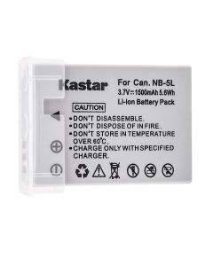 Kastar NB-5L Digital Camera Battery Replacement for Canon IXY 830 IS, Canon Digital IXUS, IXY Digital, PowerShot SD, PowerShot SX Series Cameras