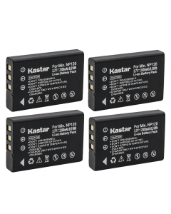 Kastar 4-Pack Battery Replacement for Motorola Symbol 55-060126-02, Wasp 633808920326, Wasp WDT3200, Wasp WDT3250, Wasp WPA1200, CS-MC100BL, Intermec Norand 074337S, Intermec Norand 73659
