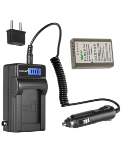 Kastar 1-Pack BLN-1 Battery and LCD AC Charger Compatible with Olympus BLN-1 BLN1 Battery, Olympus BCN-1 BCN1 Charger, Olympus M-D E-M1, OM-D E-M5, OM-D E-M5 Mark II, Pen E-P5, Pen-F Digital Cameras