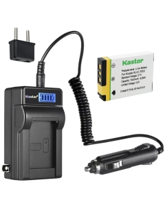 Kastar 1-Pack KLIC-7003 Battery and LCD AC Charger Compatible with Kodak KLIC-7003 K7003 Battery, Kodak EasyShare Z950, EasyShare Z950 is, EasyShare MD81 Digital Camera