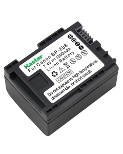 Kastar Battery for BP-808 and HF G10 HF G20, VIXIA HF M30, VIXIA HF M31, VIXIA HF M32, VIXIA HF M36, VIXIA HF M300,VIXIA HF M301, VIXIA HF M306, VIXIA HF M40, VIXIA HG30, XA10, XA10 HD
