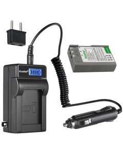 Kastar 1-Pack EN-EL9a Battery and LCD AC Charger Compatible with Nikon EN-EL9 EN-EL9a ENEL9 ENEL9a Battery, Nikon MH-23 Charger, Nikon Battery Grip BG-2A for Nikon D40/D40x/D60/D3000/D5000 DSLR Camera