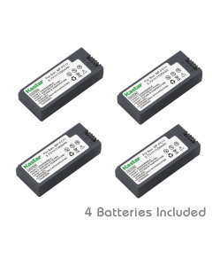 Kastar Battery (4-Pack) Replacement for Sony NP-FC11 NP-FC10 DSC-P12 DSC-P10 DSC-P8 DSC-V1 DSC-P7 DSC-P5 DSC-P9 DSC-P3 DSC-F77 DSC-P10S DSC-FX77 DSC-P2 DSC-P10L DSC-P8L DSC-F77A DSC-P8S DSC-P8R