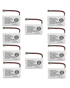 Kastar 10-PACK BBTY0651101 model BT1007 Cordless Phone Battery for Uniden BT-1007 BT-1015, CEZAI2998 DECT1340 DECT1363 DECT1363BK DECT1363-2 DECT1480 Series DECT1560 DECT1580 DECT1588 EZAI2997 EZI2996