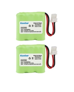 Kastar 2-Pack 3.6V 500mAh Ni-MH Battery Replacement for Bell South 33010X, B610, B630, Excursion 3255, TL6551, 23722, 23724, 23726, 23732, 23733, 23736, 23737, 23740, 33003, 33004, 33005, 33007 Phone