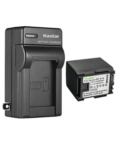 Kastar 1-Pack Battery and AC Wall Charger Replacement for Canon VIXIA XA10 XA10 HD, FS10 Flash Memory Camcorder, FS100 Flash Memory Camcorder, FS11 Flash Memory Camcorder, Vixia FS10, Vixia FS100