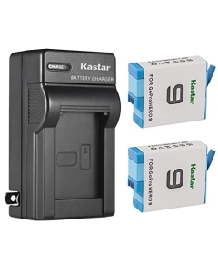 Kastar 2-Pack 3.85V 1900mAh Battery and AC Wall Charger Replacement for GoPro HERO9 Hero 9, GoPro ADDBD-001 Battery, GoPro HERO9 Black Edition, Hero 9 Black Edition, Go Pro 9 Edititon Action Camera