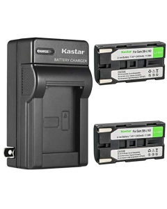 Kastar 2-Pack SB-L160 Battery and AC Wall Charger Replacement for Samsung SC-W73, SC-W80, SC-W87, SC-W97, VM-A110, VM-A2300, VM-A300, VM-A320, VM-A3400T, VM-A350, VM-A400, VM-A5500, VM-B110