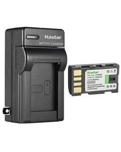 Kastar 1-Pack BN-VF808 Battery and AC Wall Charger Replacement for JVC GZ-HM400-B GZ-HM400EU GZ-HM400-S GZ-HM400U GZ-HM400US GZ-HM80 GZ-HM90 GZ-MG530 GZ-MG530AC GZ-MG555 GZ-MG555EK GZ-MG555EX