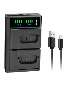 Kastar Battery AC & USB-C Charger Replacement for CH-LTD2-SCL4/6