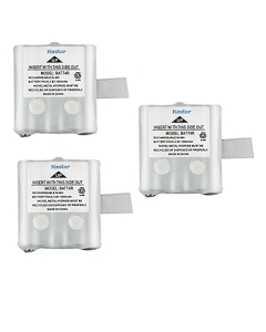 Kastar 3-Pack Battery Replacement for Midland BATT4R, BATT-4R, AVP-2, AVP2 and Midland G223 G-223, G225 G-225, G226 G-226, G227 G-227, G300 G-300, G300M G-300M, G500 G-500, GXT-200, GXT-250, GXT-255