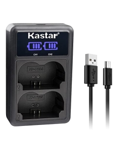 Kastar NP-W235 LED2 USB Battery Charger Compatible with Fujifilm NP-W235 NPW235, Fuji NP-W235 Rechargeable Lithium-Ion Battery, Fujifilm BC-W235 BCW235 Battery Charger