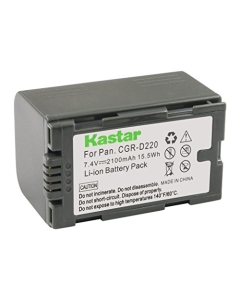 Kastar Battery 1 Pack for Panasonic CGR-D16 D16S CGR-D08 D08S CGR-D14 CGR-D28 D28S, CGR-D120 CGR-D210 CGR-D220 CGR-D320 & Panasonic AG Series, AJ-PCS060G, DZ-MX5000, NV Series, PV Series, VDR-M20