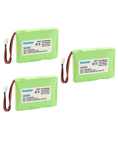 Kastar 3-Pack Battery 3.6V 550mAh Replacement for Aastra 23-0022-00, E0062-0068-0000, SN03043T-Ni-MH, Aastra 35ICT, 480i, 480i CT, 480iCT, 57i CT, 57ICT, 6757i CT, 6757ICT, 9480i CT, 9480ICT, CM-16