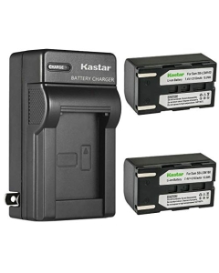Kastar 2-Pack SB-LSM160 Battery and AC Wall Charger Replacement for Samsung SC-D653, SC-D655, SC-D953, SC-D955, SC-D963, SC-D965, SC-D975, SC-DC163, SC-DC164, SC-DC165, SC-DC171, SC-DC171U Cameras