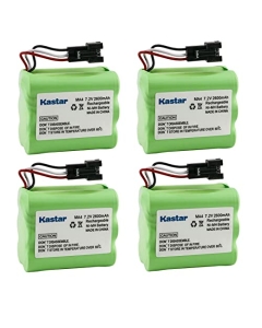 Kastar 4-Pack Ni-MH Battery 7.2V 2600mAh Replacement for Tivoli PAL iPAL Radio Audio MA-4 Replacement Battery, Tivoli PAL iPAL PAL BT PAL+ Radio Audio MA4 / MA-4
