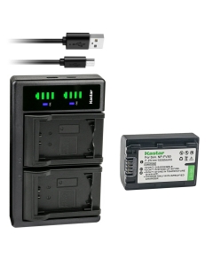 Kastar 1-Pack Battery and LTD2 USB Charger Replacement for Sony HDR-PJ390, HDR-PJ420, HDR-PJ50, HDR-PJ510, HDR-PJ540, HDR-PJ580, HDR-PJ650, HDR-PJ670, HDR-PJ710, HDR-PJ740, HDR-PJ760, HDR-PJ780